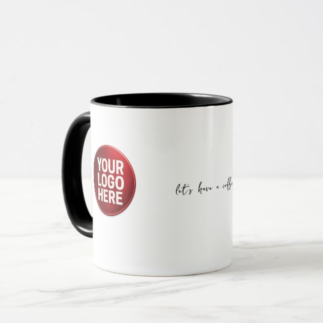 "let's have a coffee" LOGO Mug (Front Left)