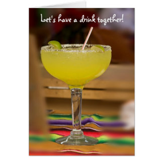 Let's have a drink together! cards
