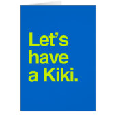 Let's have a kiki (neon) (Front)