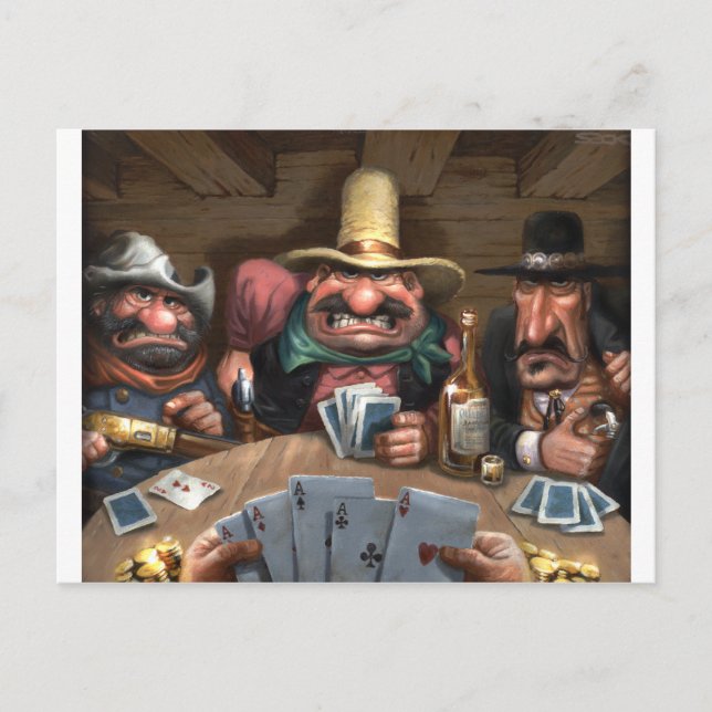 Let's have a look at them cards! postcard (Front)