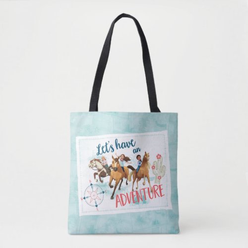 Lets Have An Adventure Friends Map Graphic Tote Bag