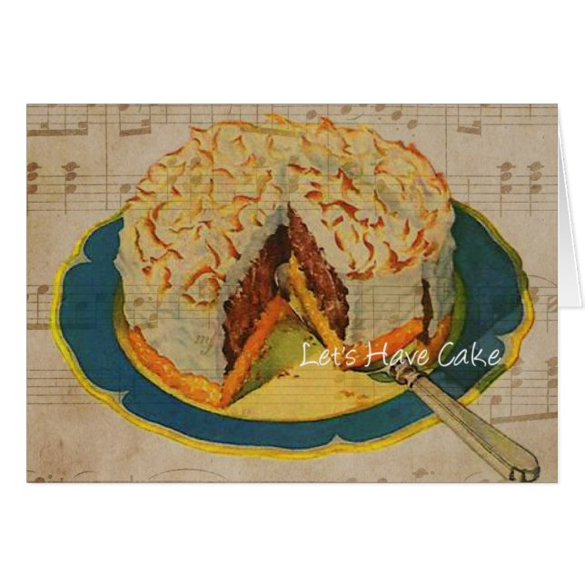 Let's Have Cake Cards (Front Horizontal)