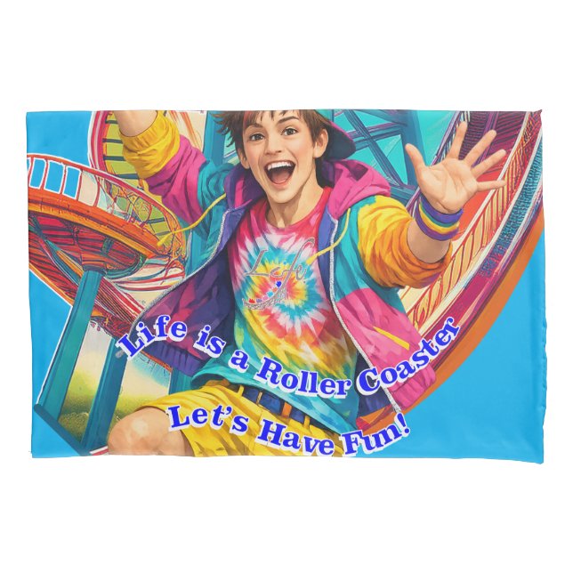 Let's Have Fun Clipboard Pillow Case (Front)