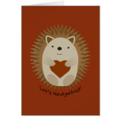 Lets Hedgehug Hegehog (Front)