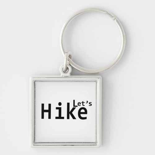 lets hike keychain