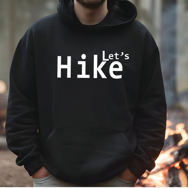 lets hike motivational hiking sayings for hikers hoodie (Creator Uploaded)