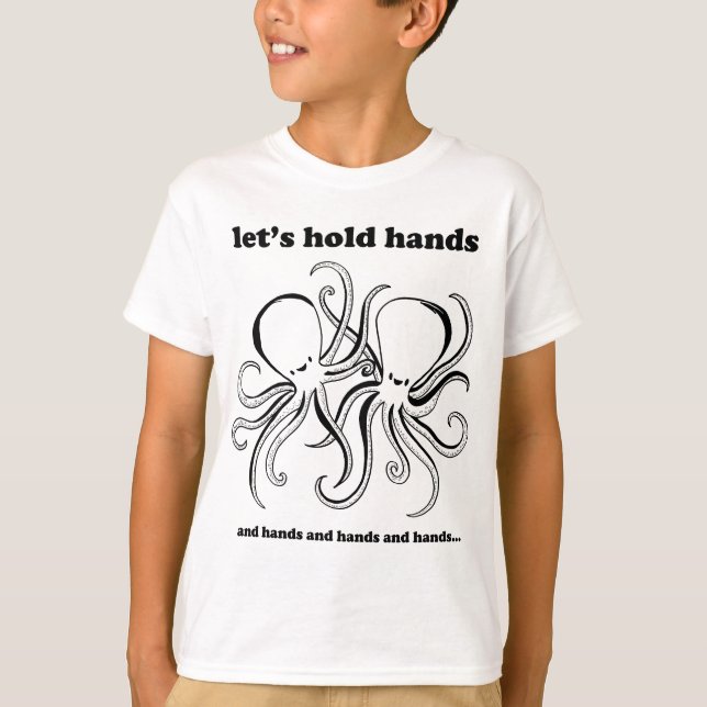Let's Hold Hands T-Shirt (Front)