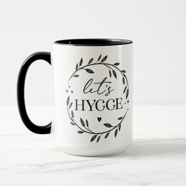 Let's Hygge Coffee Mug (Left)
