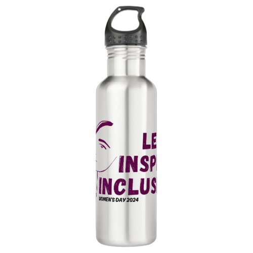 Lets Inspire Inclusion Stainless Steel Water Bottle