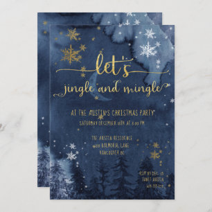 Let's Jingle & Mingle Holiday Party Invitation