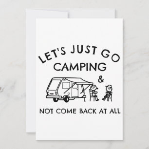 lets just go camp t-shirts