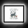 Let's Keep a Pawsitive Cattitude   LED Sign
