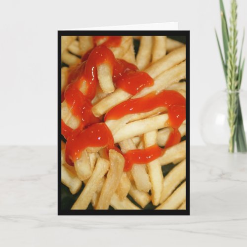 Lets Ketchup Soon Greeting Card