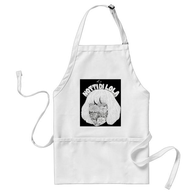 Let's kitchen drunker with LOLA Adult Apron (Front)