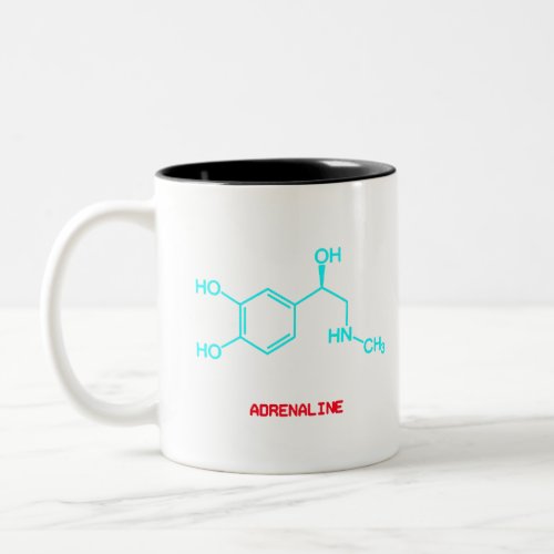 LETS LEARN CHEMISRTY _ANDRENALINE Two_Tone COFFEE MUG