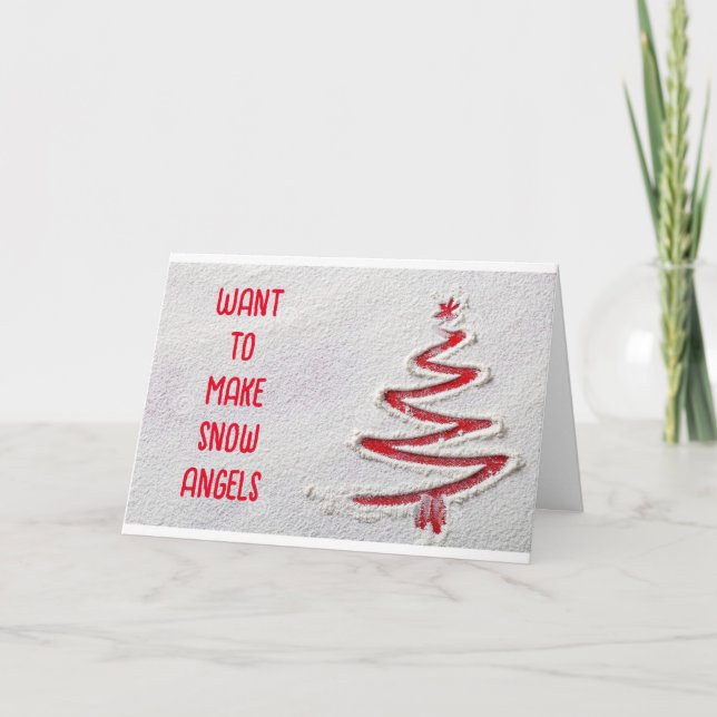 LET'S LIGHT A "FIRE" & CELEBRATE CHRISTMAS  HOLIDA HOLIDAY CARD (Front)