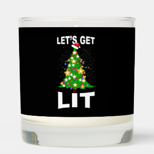 let's light up christmas christmas tree scented candle