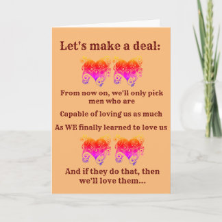 Let's Make a Deal Card