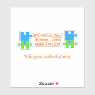 Let's Make a Match Sticker