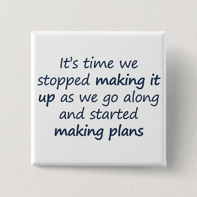 Let's make a plan (sq) button (Front)