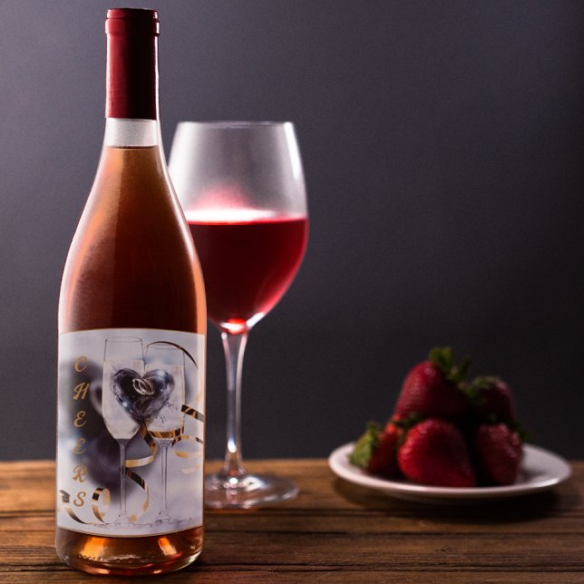 Let's Make A Toast! Cheers! Wine Label (Creator Uploaded)