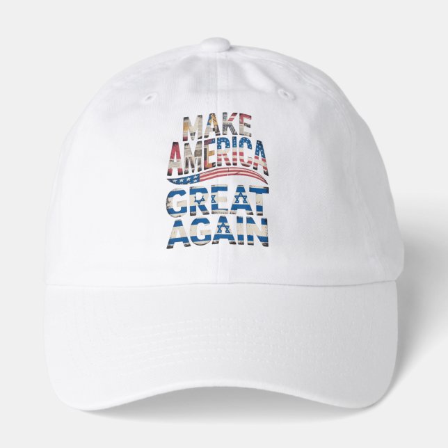 Let's make America great again Hat (Front)