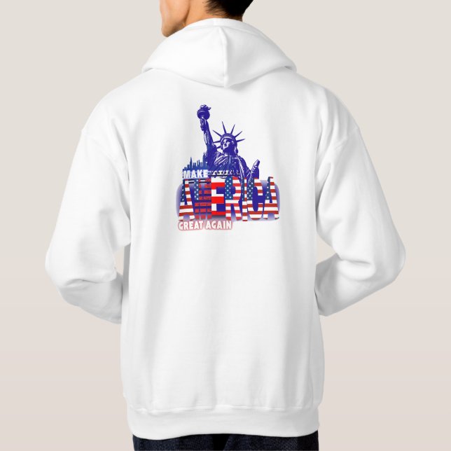  Let's Make America Great Again Hoodie (Back)