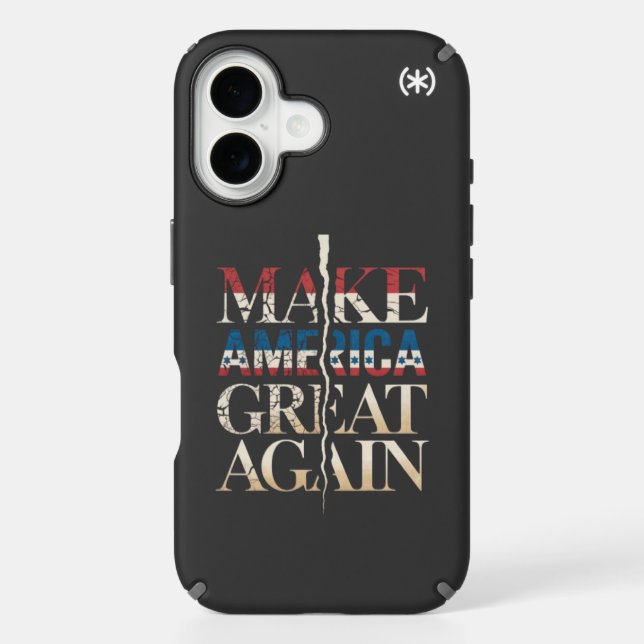 Let's make America great again Speck iPhone Case (Front)
