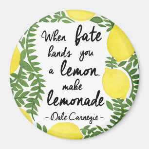 Let's Make Lemonade Magnet