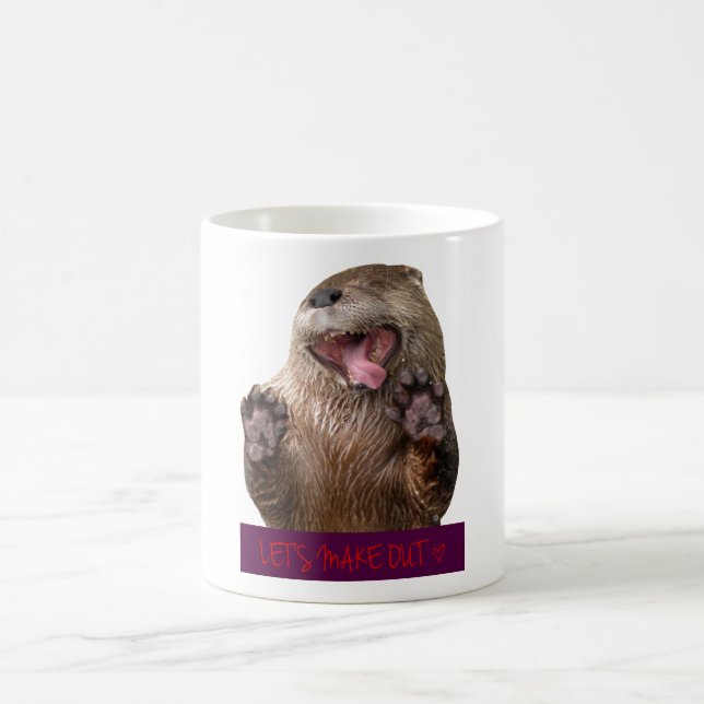Let's Make Out - Otter Mug (Center)