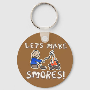Lets make S'mores! Keychain