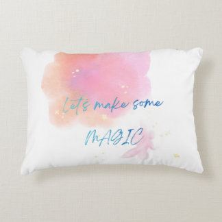 Let's Make Some Magic Fleece Blanket | Cozy Inspir Accent Pillow