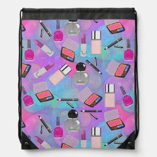 Lets MakeUp Drawstring Bag