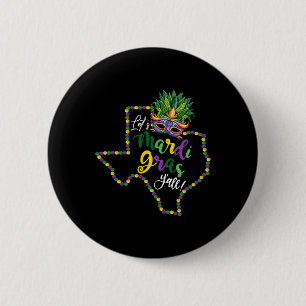 Let's Mardi Gras Yall Texas Galveston Souvenir Gif Button