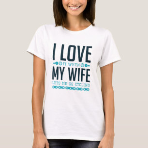Lets Me Go Cycling T-Shirt
