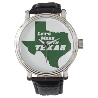 Let's Mess With Texas Green Watch