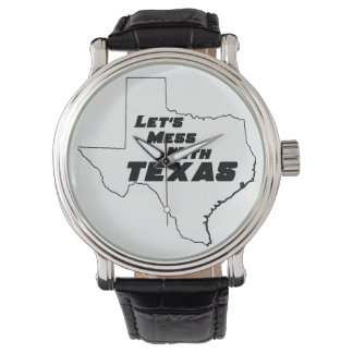 Let's Mess With Texas White Watch