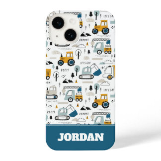 Let's Move Vehicle Pattern iPhone 14 Case