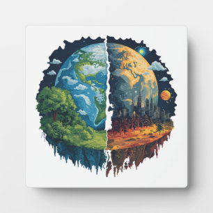 Lets not kill the planet plaque