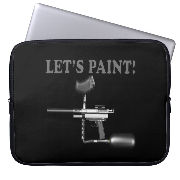 Lets Paint 3 Laptop Computer Sleeve