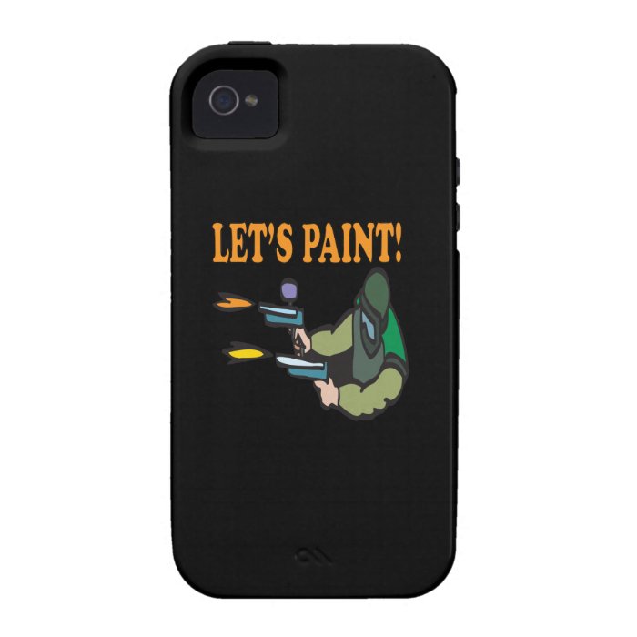 Lets Paint iPhone 4 Case