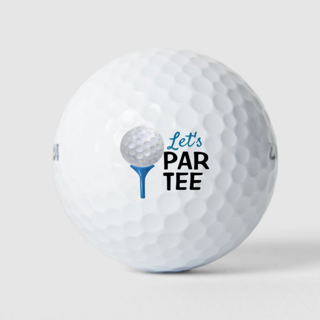 Let's PAR TEE Golf Balls (Front)