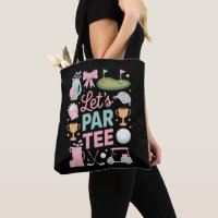 Let's Par Tee Golf Coquette Golfing Lover Gifts