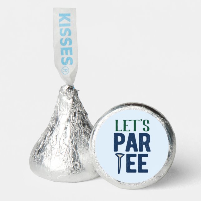 Let's Par-Tee Golf Hershey®'s Kisses® (Front)