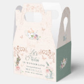 Let's Part-Tea Vintage Alice In Wonderland Party Favor Boxes (Opened)