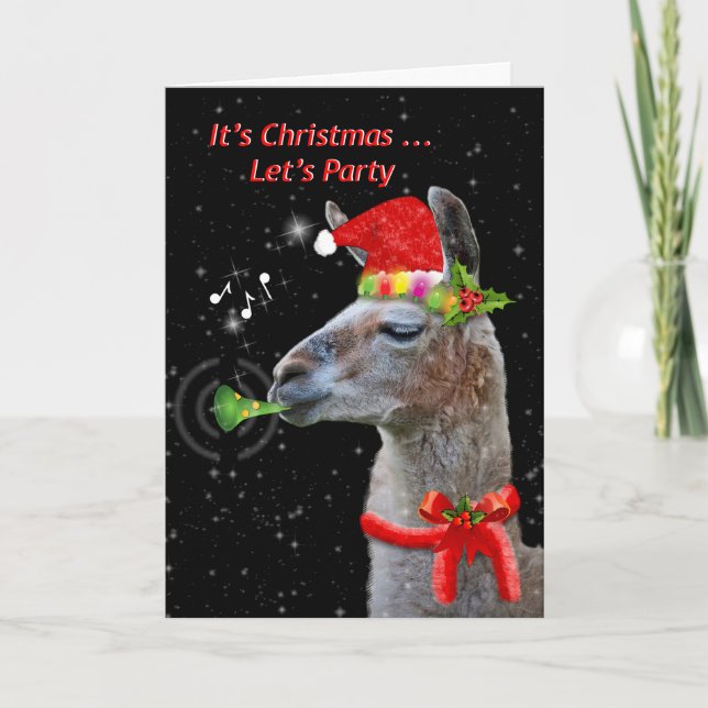 Let's Party Card (Front)