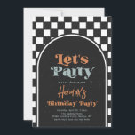 Let's Party | Cool Kid Birthday Invitation<br><div class="desc">Skateboarding Birthday Invitation.
Ready to be personalized by you!</div>