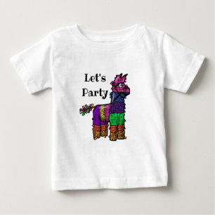Let's Party Fiesta Cinco de Mayo Baby Shirt