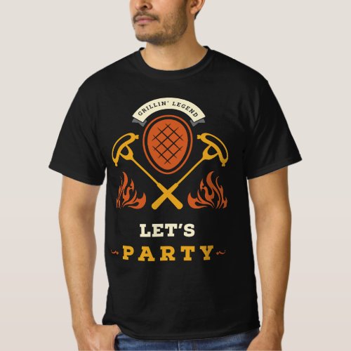 Lets Party Grill Party T_Shirt