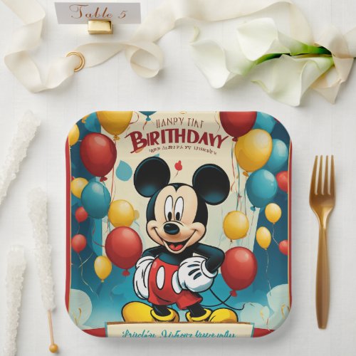 Lets Party on Paper Fun and Eco_Friendly Birthd Paper Plates